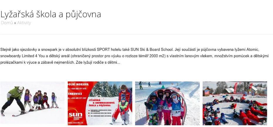 Sport Apartman Dm Dolni Morava Ngoại thất bức ảnh